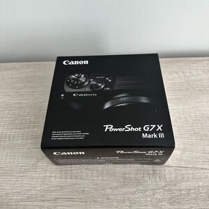 Canon Powershot G7x Mark iii - BRAND NEW